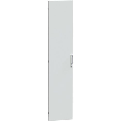 Puerta PrismaSeT IP55 400mm ancho, 2000mm alto, chapa de acero, 3 cierres y reversible (1/2)