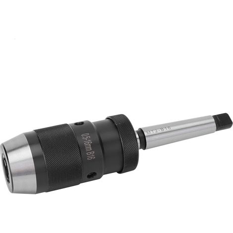Mandrin Auto-serrant sans Clé 0,5-16 mm pour Perceuse, Dégagement Rapide avec Cône Morse, Forage Précis (1/5)