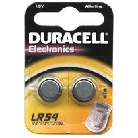 PILA ALC.BOTON LR54 DR BL.2 UN. DURACELL - EHLIS