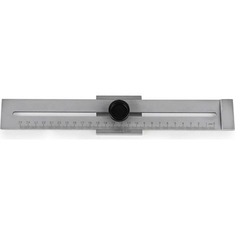 Jauge de trait de précision 250 mm, outil de traçage, jauge de marquage pour marquage et délimitation précis des marques et des lignes auxiliaires