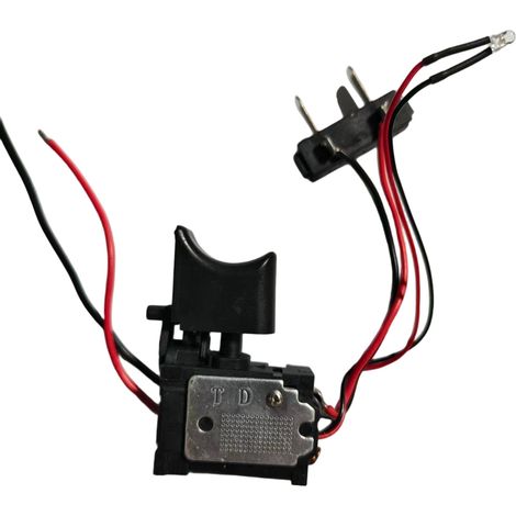 Interrupter for power Makita/Pin coren au lithium-ion, interrupteur for power 12 V au lithium-ion, interrupteur CC with speed adjustable
