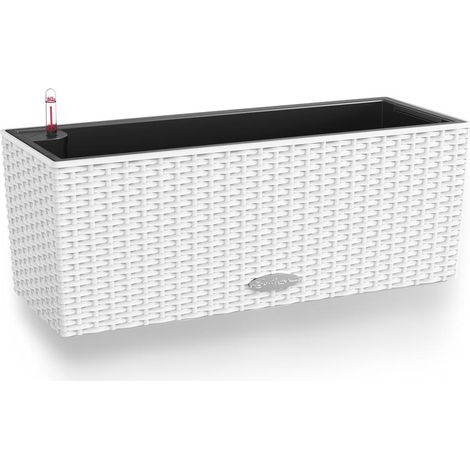 Jardiniere - Balconera cottage 50 - Kit complet - Blanc - 8 L - LECHUZA