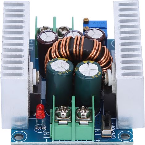 Module d'alimentation Buck à courant constant avec ampèremètre et tension, sortie CC 6-40 V vers CC 2-36 V, 20 A, 300 W (1/5)