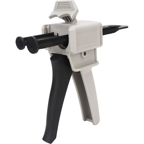 Pistolet à colle époxy AB 50 ml, mélangeable, usage général 1:1 et 2:1, poignée applicatrice de colle, outil (1/5)