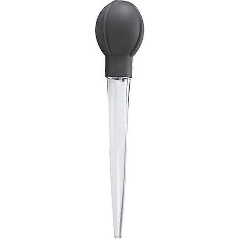 Pipette à huile de cuisine 28 ml pour dinde, poulet et grillades, seringue à succion pour huile alimentaire, tube transparent (1/5)