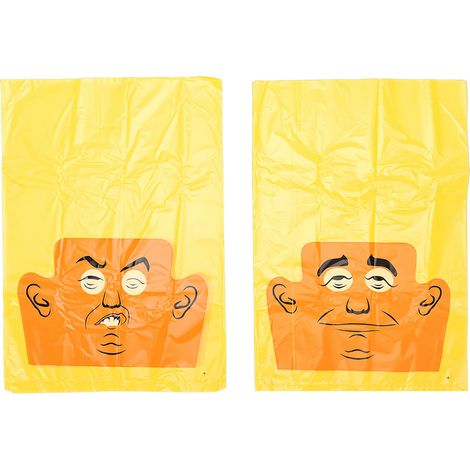 Lot de 60 sacs à déjections félines multifonctionnels en plastique étanche, pour promenades en extérieur. (1/5)