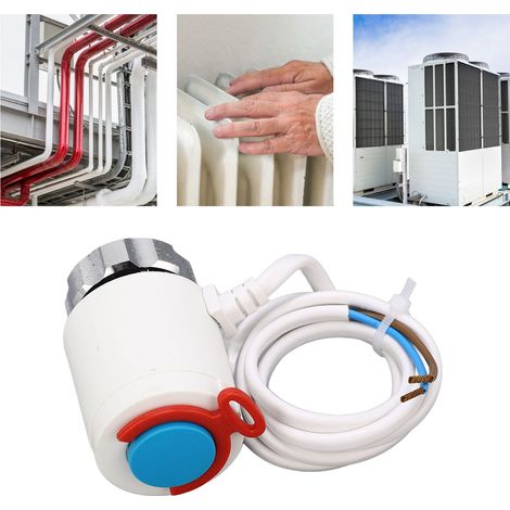 Actionneur électrique H30 pour collecteurs de chauffage au sol, interface de vanne de radiateur M301,5 mm, 230 V CA (1/5)