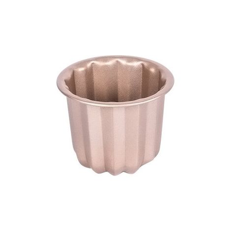 Moule gâteau acier carbone simple rose doré (1/5)