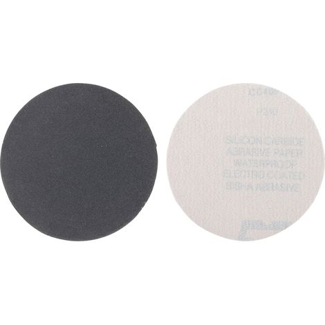 BGS Jeu de disques abrasifs grain 240, fin carbure de silicium 10 pièces - 42026