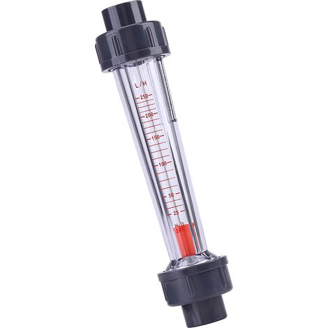 Débitmètre d'eau instantané à tube plastique 25-250 L/h (1/5)