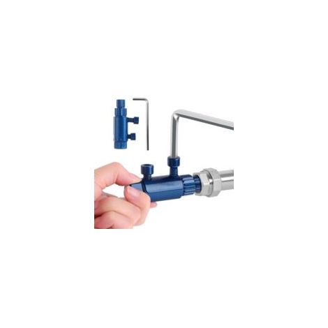 Extracteur de tuyaux cassés – Outil de démontage de robinets cassés pour tuyaux de 1/2", 3/4", 1"  Retire les boulons et filetages de robinets rouillés/endommagés (bleu)