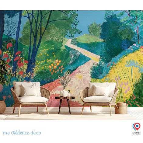 Papier peint : Chemin dans la campagne - Intissé - 200 cm - 280 cm (1/5)