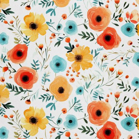 Tela decorativa para exteriores Oxford - Flores - DX2311 (1/5)