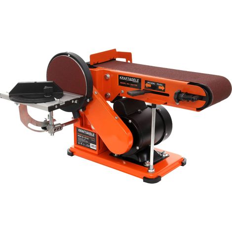 SMERIGLIATRICE DA BANCO A NASTRO E DISCO KD1730 DA 600 W