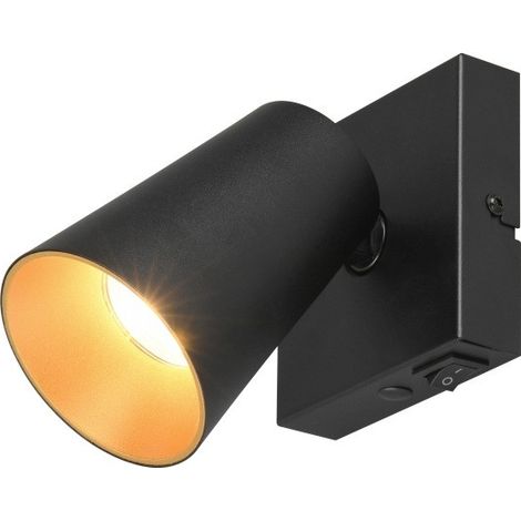 Applique, Applique murale orientable SHARP Noir en Metal, TRIO (1/5)