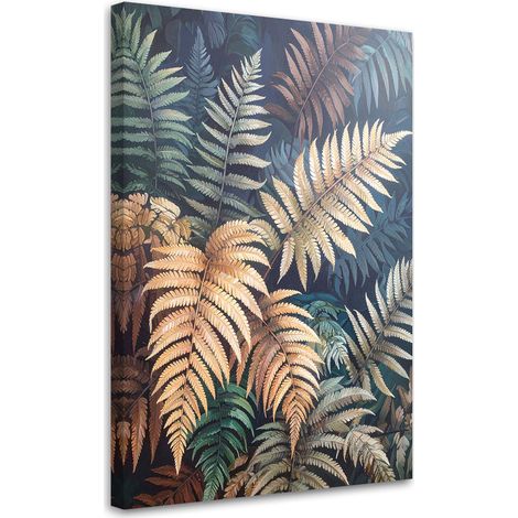 Tableaux, Feuilles de fougère nature plantes vert,20x30 (1/4)