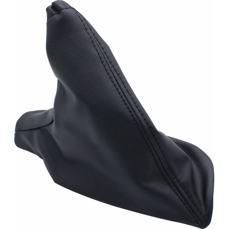 Pomello del cambio, cuffia del cambio e copri leva del freno a mano in pelle nera di ricambio per Ford Falcon FG FG-X 2008 2018. (1/5)