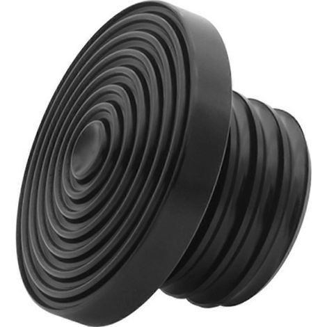 Bouchon de réservoir d'essence fileté à motif ondulé, bouchon d'huile modifié sur mesure pour Harley Cruisers, noir (1/5)