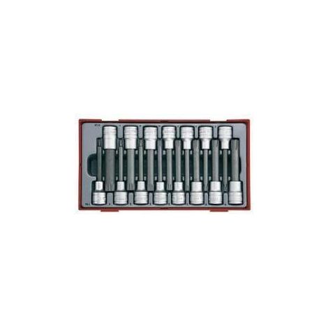 Teng Tools Set di chiavi a bussola 15 pezzi in acciaio (1/2)