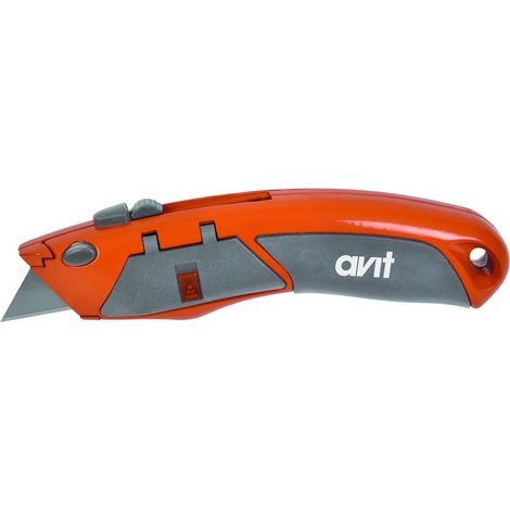 Avit AV01010 cutter negro ergonómico ligero