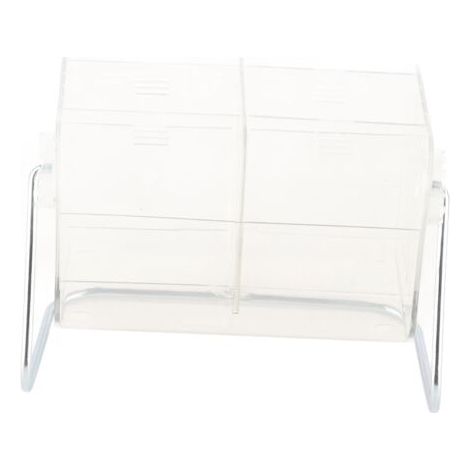 Transparente Fernbedienungshalterung aus Kunststoff, Schreibtisch-Organizer, Handyhülle, transparente Aufbewahrungsbox für Brillen (1/4)
