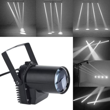 Spotlight LED - 5 W - Faisceau 8 Deg - 220 V - Pour Scène Disco Festival Mariage - 1 Piece (1/4)