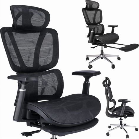 Fauteuil NEOVA avec repose-pieds (1/4)