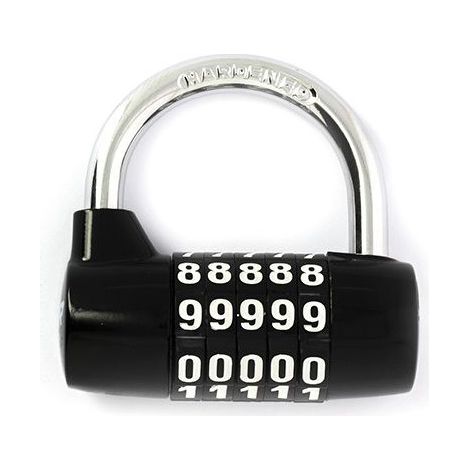 Cadenas à combinaison 5 chiffres - 65mm