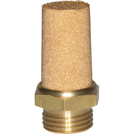 Riegler Sinterbronce-Schalldämpfer »value line«, Sechskant/Gew. MS, G 1/8 (1/4)