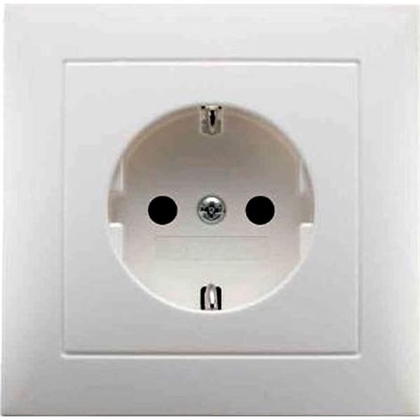 Berker Presa Schuko pws/gl 47428989 m.piastra di copertura S.1 presa 4011334277651