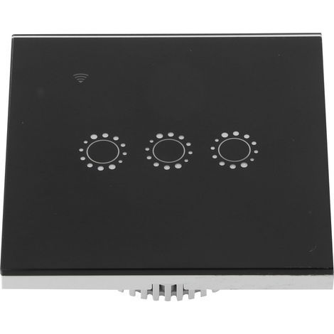 Intelligenter WLAN-Wandschalter mit Touch-Funktion, App- und Sprachsteuerung, 95–10 A (1/5)