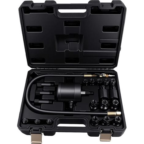 Outil de tirage d'injecteur diesel pneumatique, ensemble d'adaptateurs de 21 pièces, fonctionnement efficace, 21pcs (1/2)