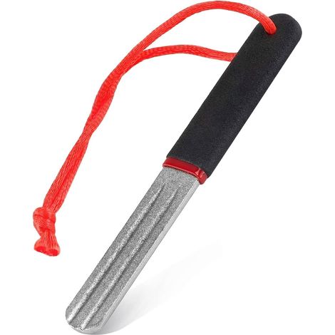 Aiguiseur de Crochet Double Face en Diamant - Outil de Ponçage Compact et Léger pour Hameçons Tranchants - Accessoire d'Extérieur (1/5)