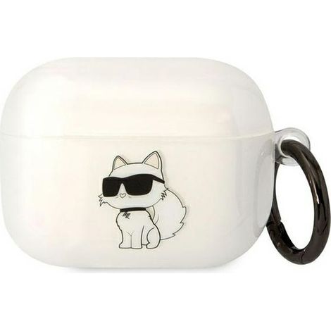 Karl Lagerfeld Ikonik Choupette AirPods Pro Hülle Transparent (1/3)
