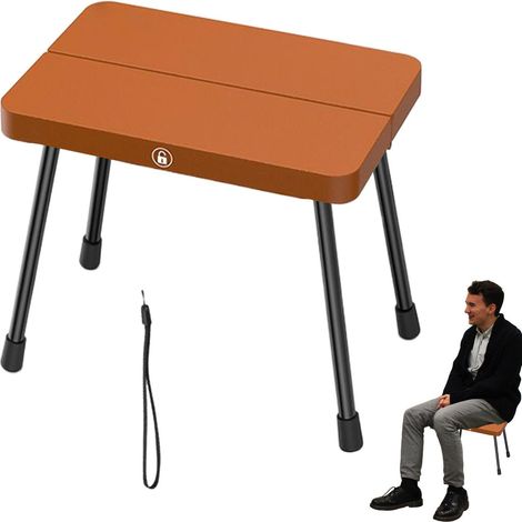 Chaise Camping Pliante Banc Tabouret Pliant En D Aluminium (1/5)