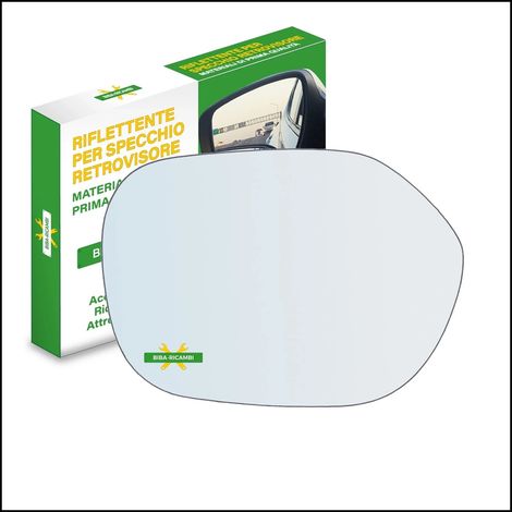 Vetro specchio retrovisore lato sx-guidatore per toyota yaris verso (p2) dal 199 (1/4)
