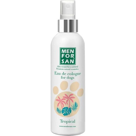 Agua de colonia para perros Tropical 125 ml MENFORSAN (1/2)