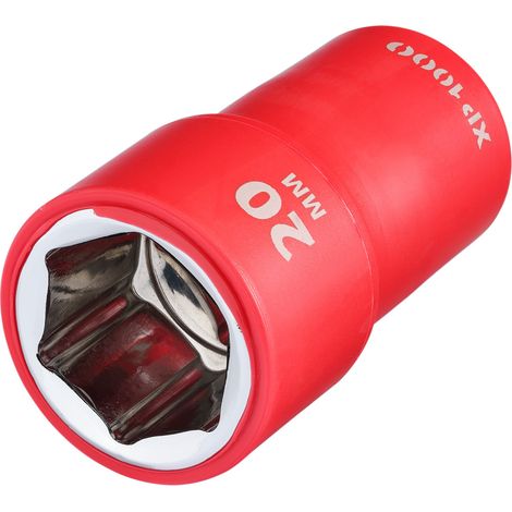 Draper 18036 XP1000 VDE Socket, 1/2"" Sq. Dr., 20mm (1/2)