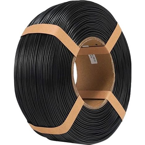 Filamento per stampa 3D, materiale PLA, diametro 1,75 mm, nero (1/2)