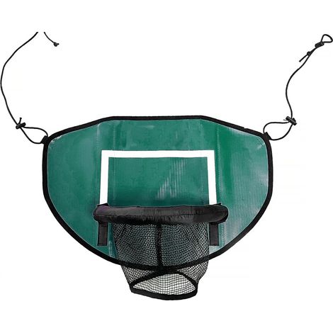 Aro de baloncesto universal para trampolín Loopy - Verde