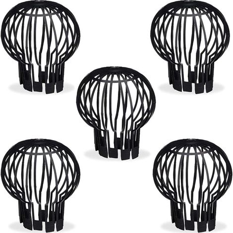 Lot de 5 filtres de gouttière, protège feuilles, mousse et saletés pour empêcher l’obstruction des gouttières (1/5)