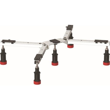 Receveur de douche pied 5-pieds réglables 100-240mm galvanisé