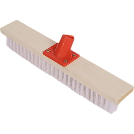 Filiyano-Brosse à récurer en bois à long manche pour le nettoyage des sols, brosse rigide pour le nettoyage des terrasses (1/5)