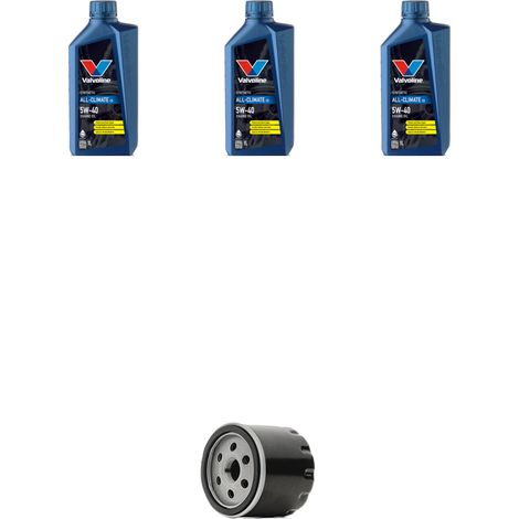 Kit filtro olio e 3L compatibile con Fiat Linea (110) 1.4 8V 57kw dal 2007 (1/3)