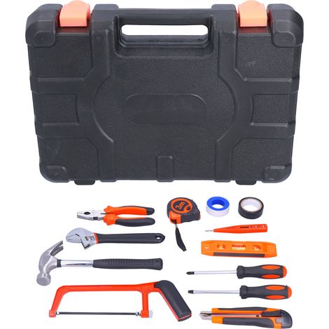Kit outils à main FIXMAN 13 pièces pour réparation domestique, appartement, AC DC 12-250V, JYS003-1 (1/5)