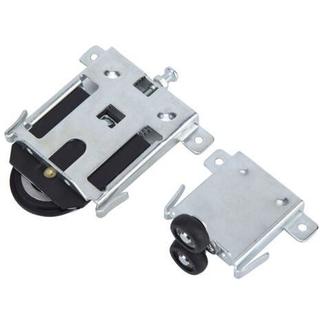 Cabinet Door Caster Assembly Convex Wheel Pulley Cupboard Door Sliding Door Replacement Parts Accessories (1/4)