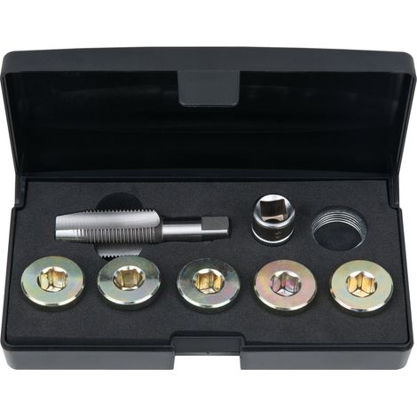 KS Tools 150.4940 Ölablassschrauben-Gewindereparatur-Satz M20 x 1,5 (1/5)