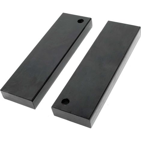 20T Platinas apoyo Set 2x Recambio para prensa taller hidraúlica Soportes Pletinas Bases Dobladoras (1/2)