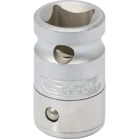 Ks Tools – Douille porte-embouts 3/8'' – 6 pans – 10 mm – Transmission de couple élevée – Pour vissage précis et durable