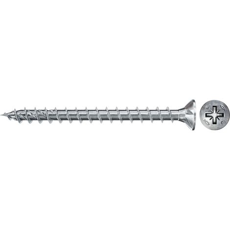 Viti per legno Fischer FPF II CZF Argento 40 mm